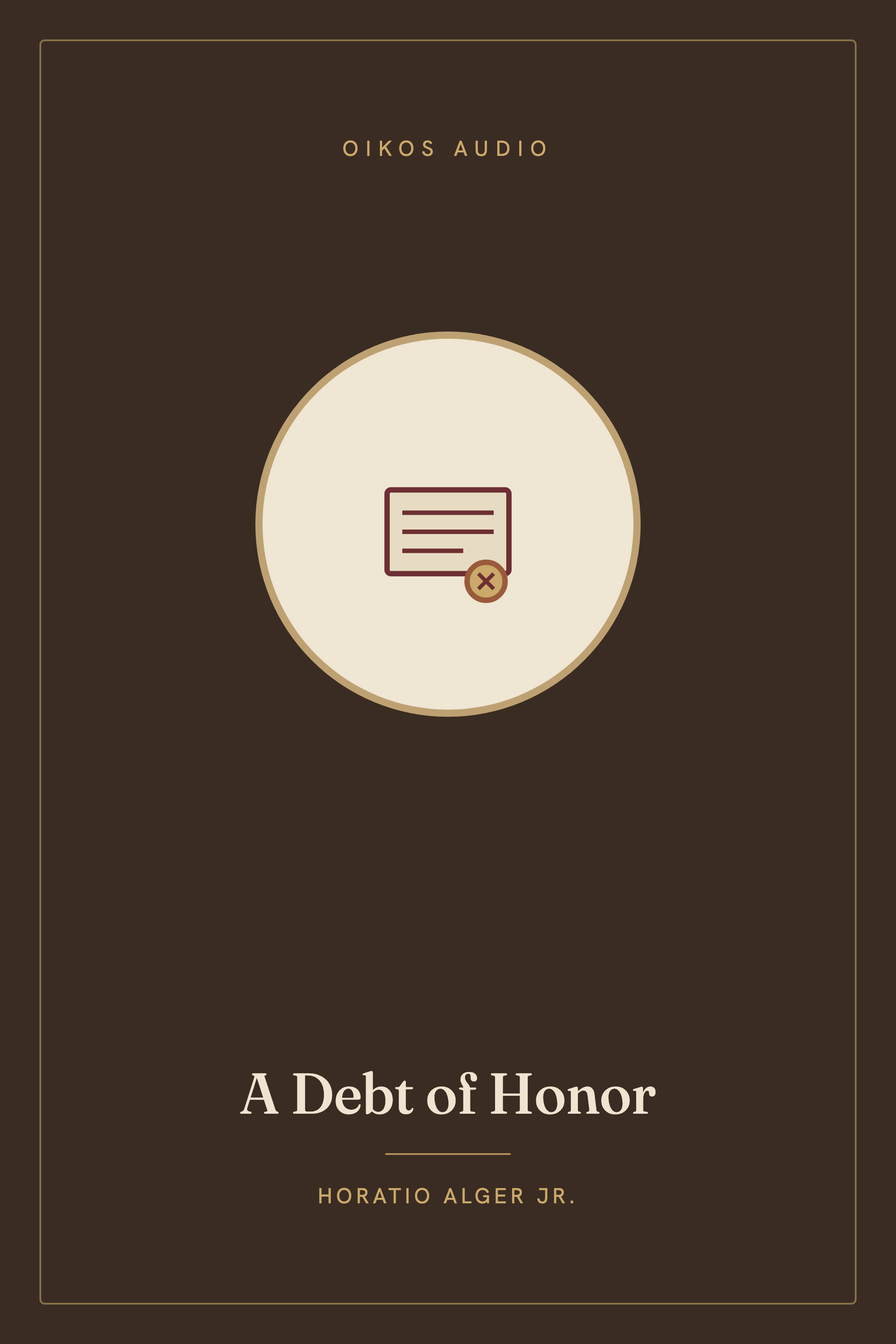 Cover of A Debt of Honor