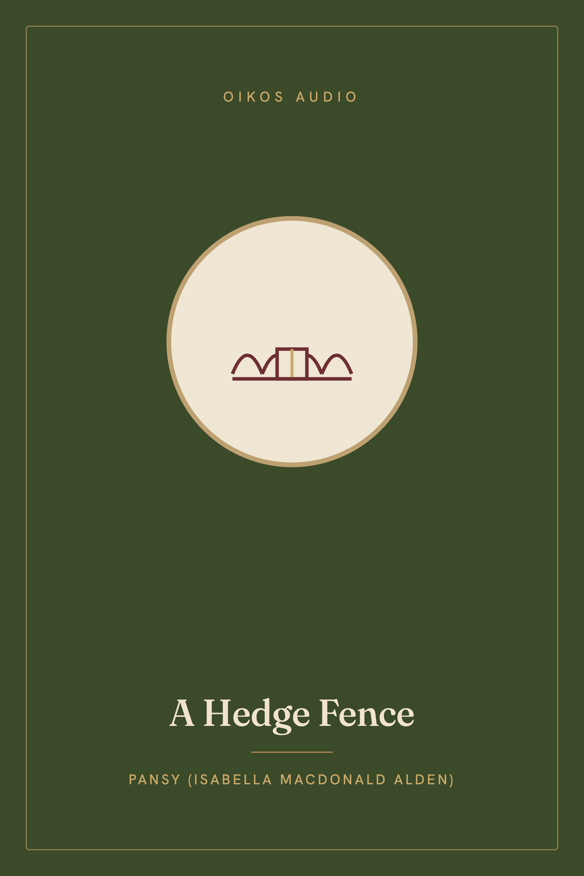 Cover of A Hedge Fence