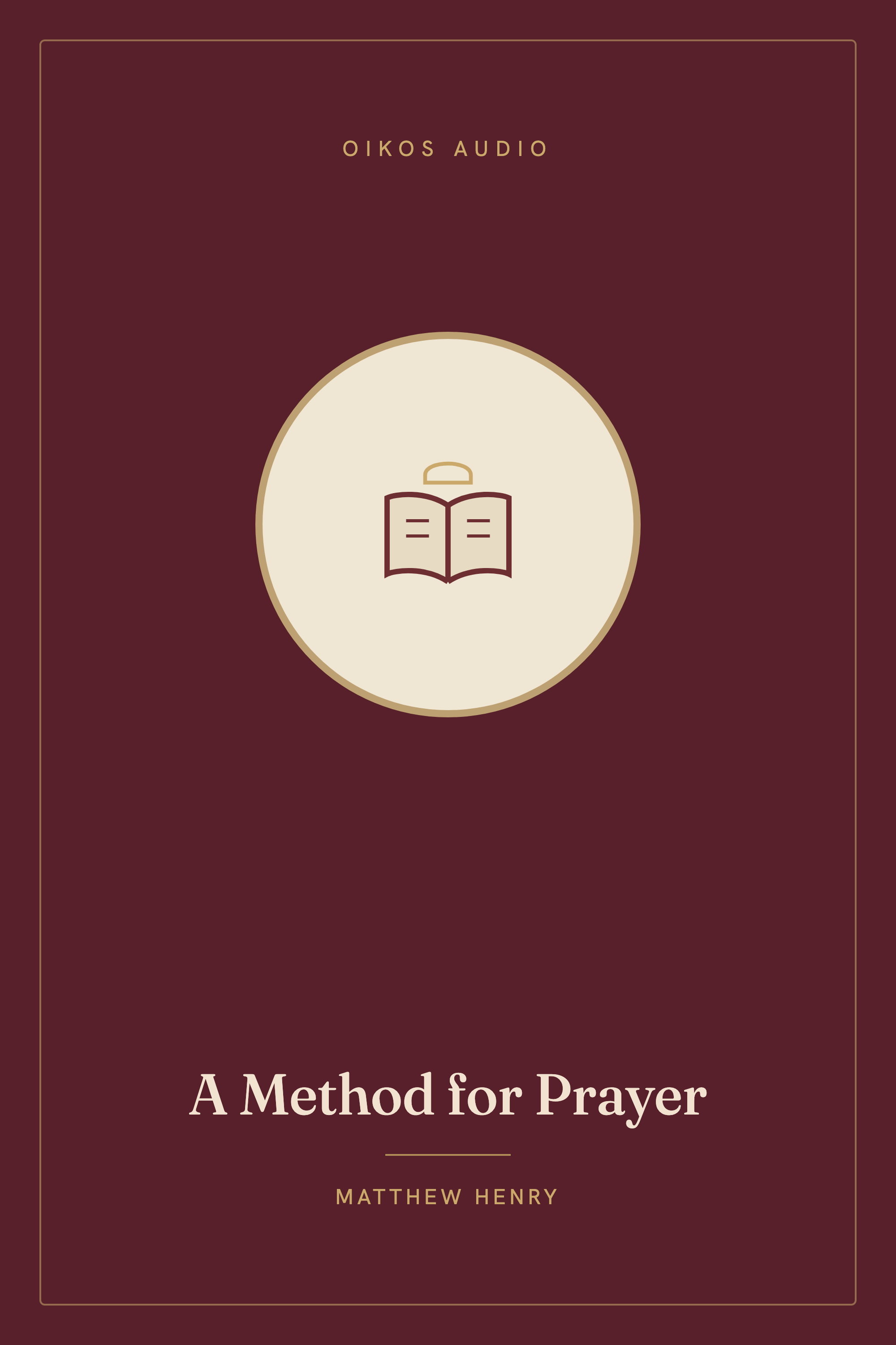 Cover of A Method for Prayer
