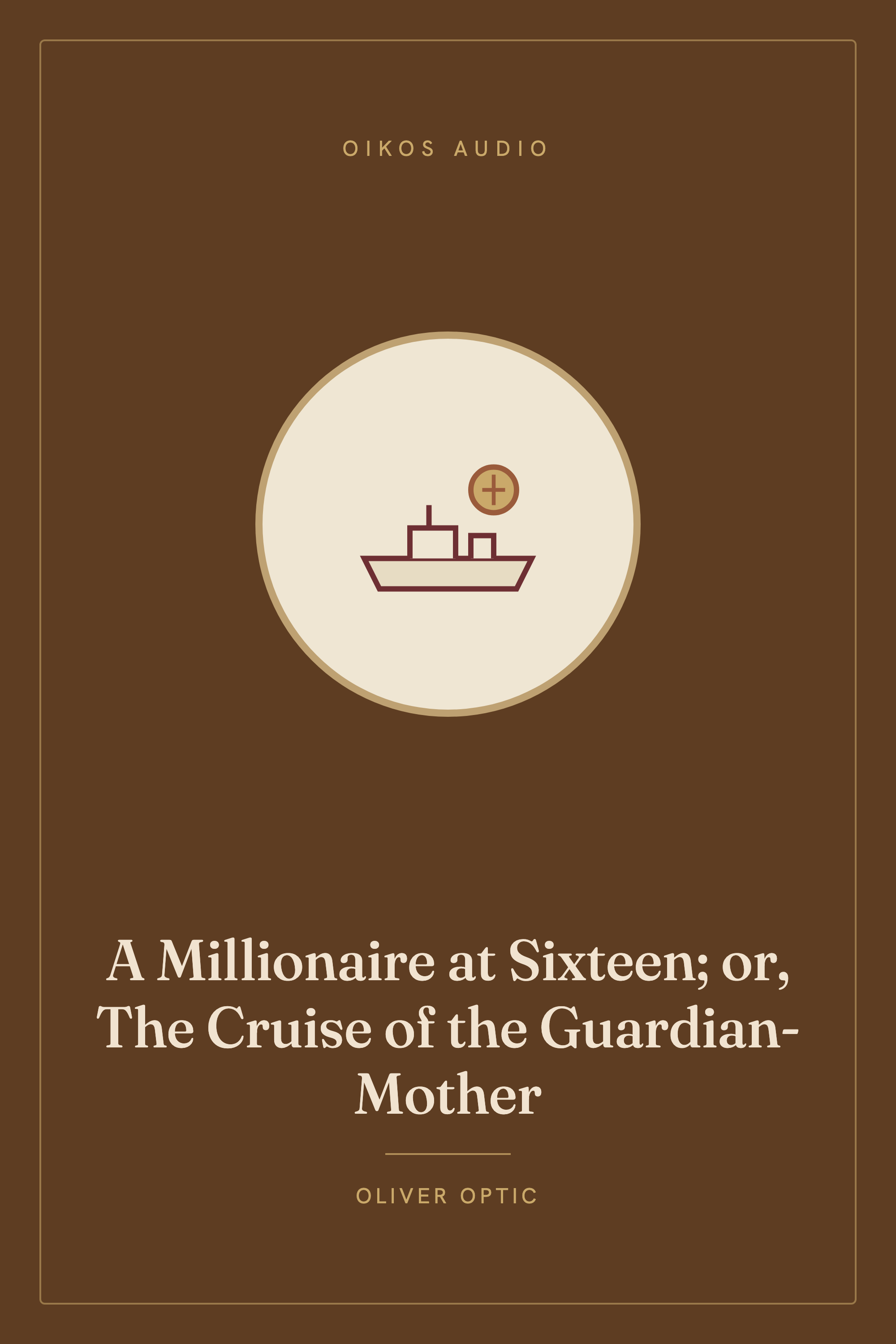 Cover of A Millionaire at Sixteen; or, The Cruise of the Guardian-Mother