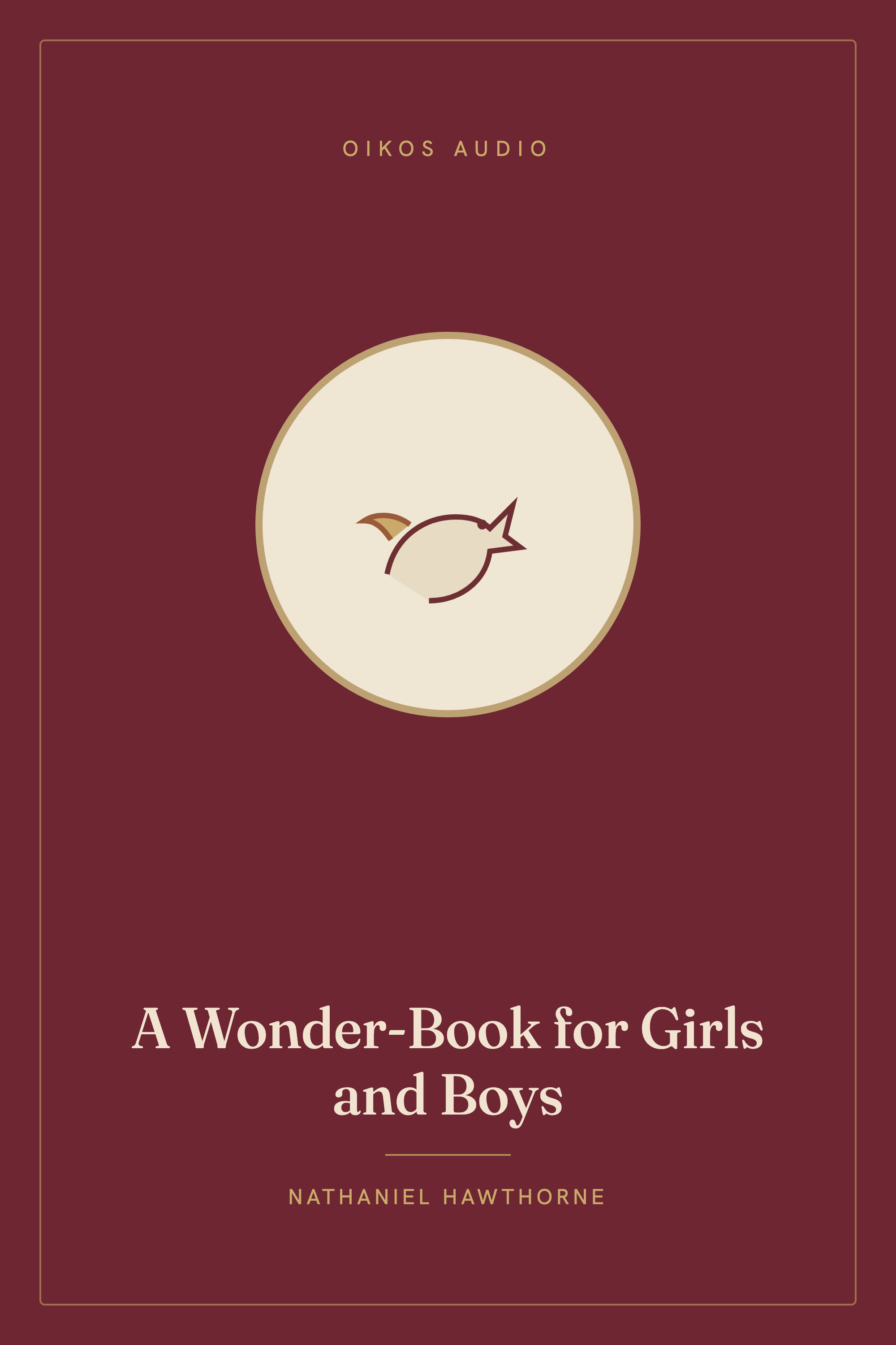 Cover of A Wonder-Book for Girls and Boys