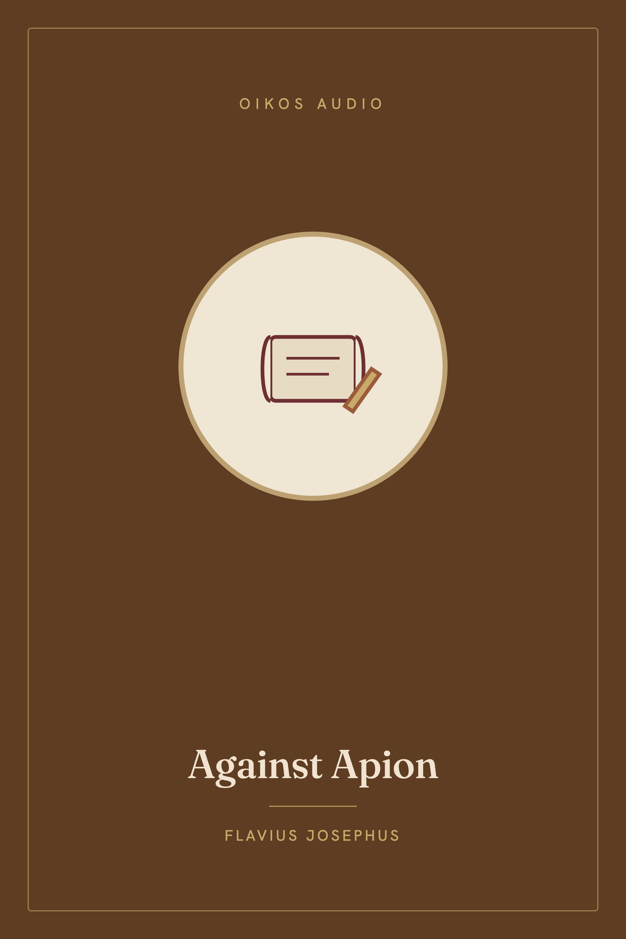Cover of Against Apion