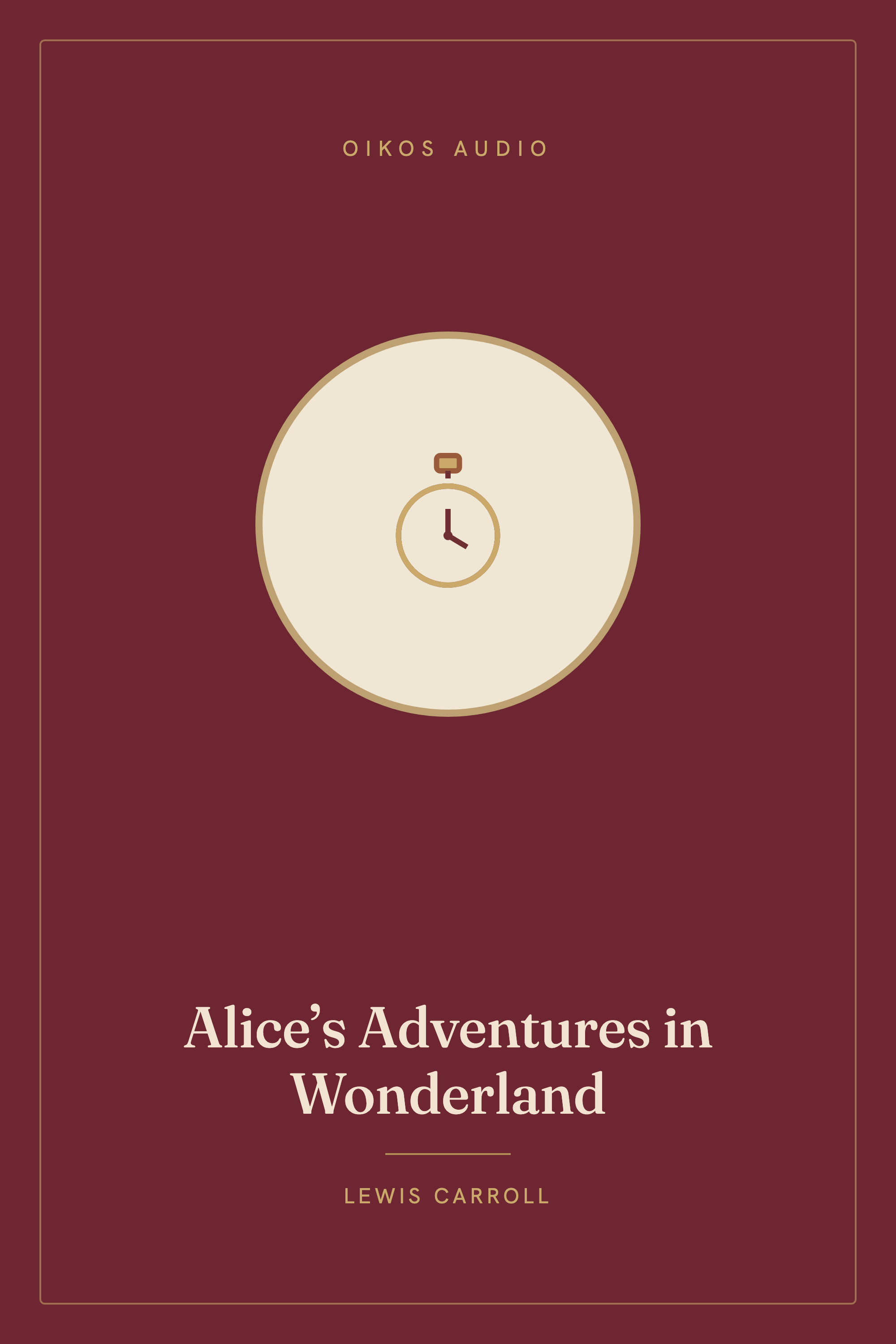Cover of Alice’s Adventures in Wonderland