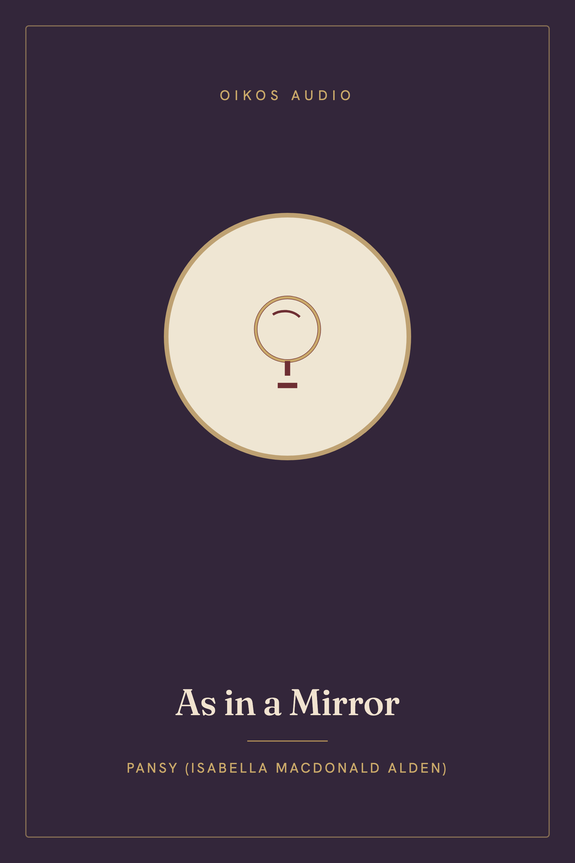 Cover of As in a Mirror