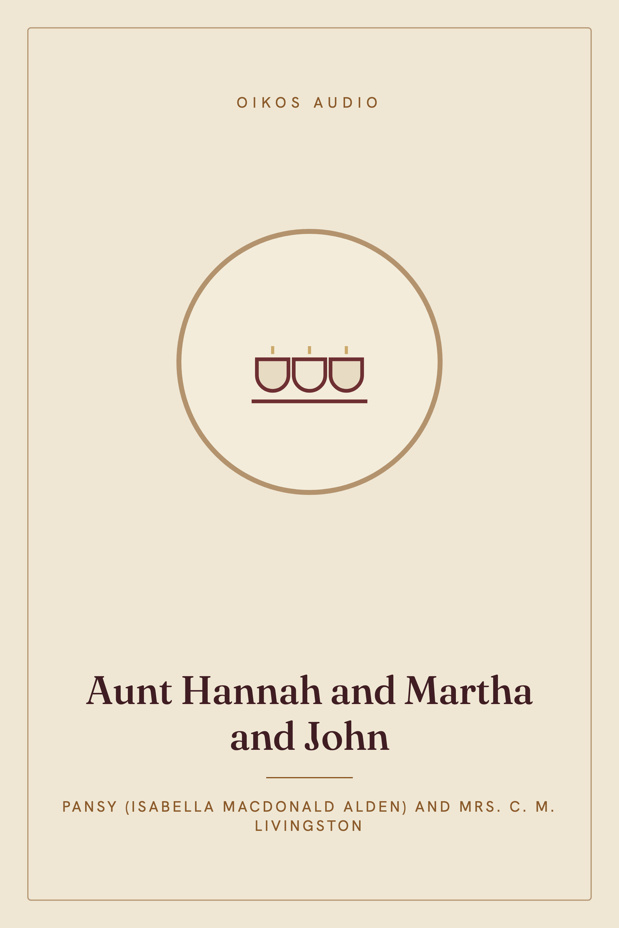 Cover of Aunt Hannah and Martha and John