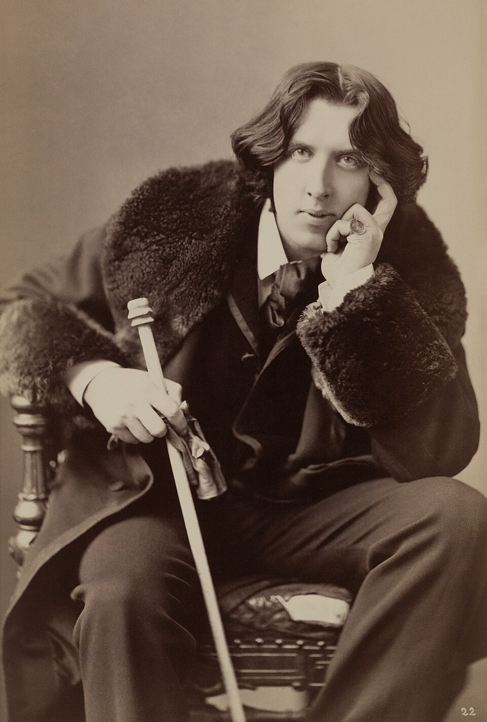 Portrait of Oscar Wilde