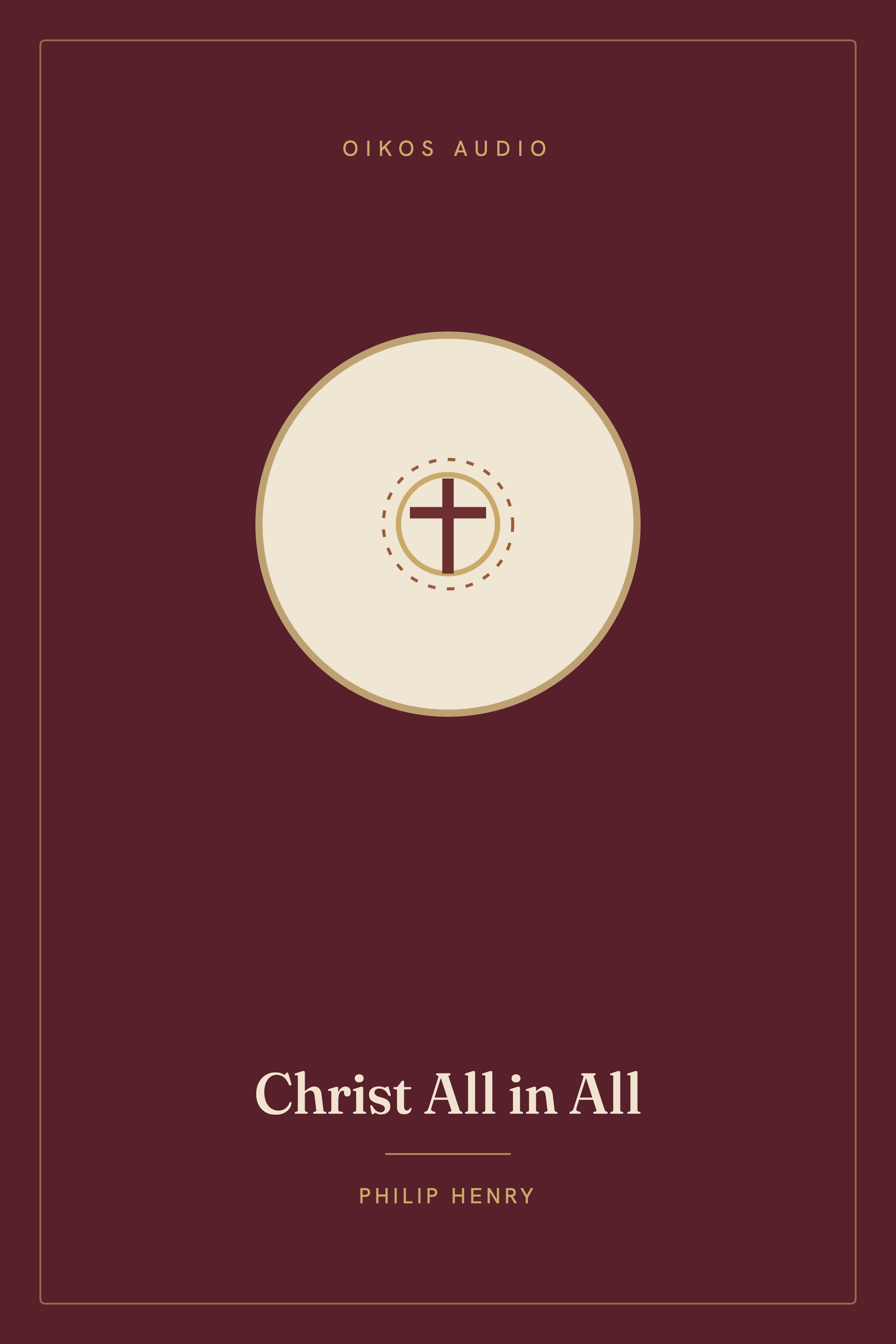 Cover of Christ All in All