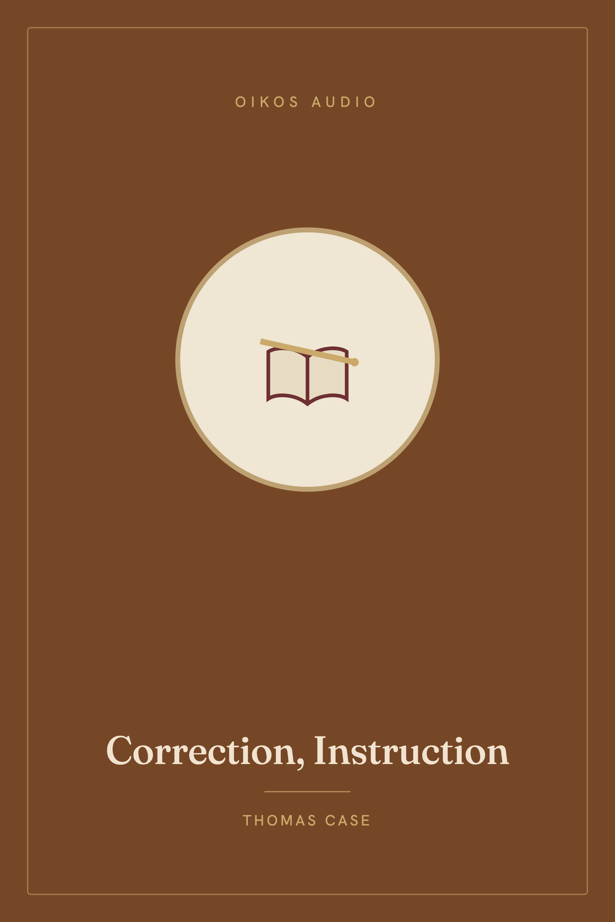 Cover of Correction, Instruction