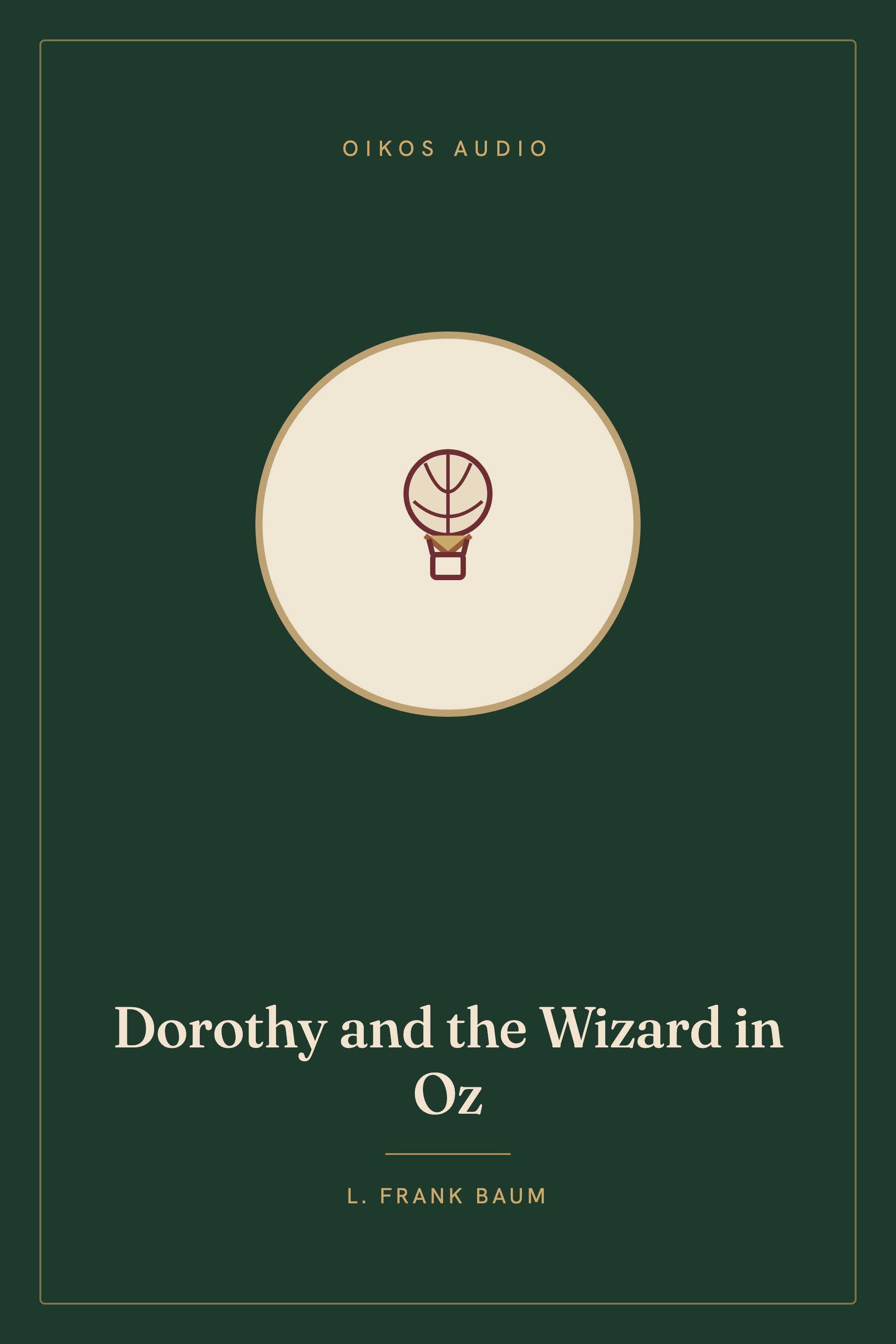 Cover of Dorothy and the Wizard in Oz