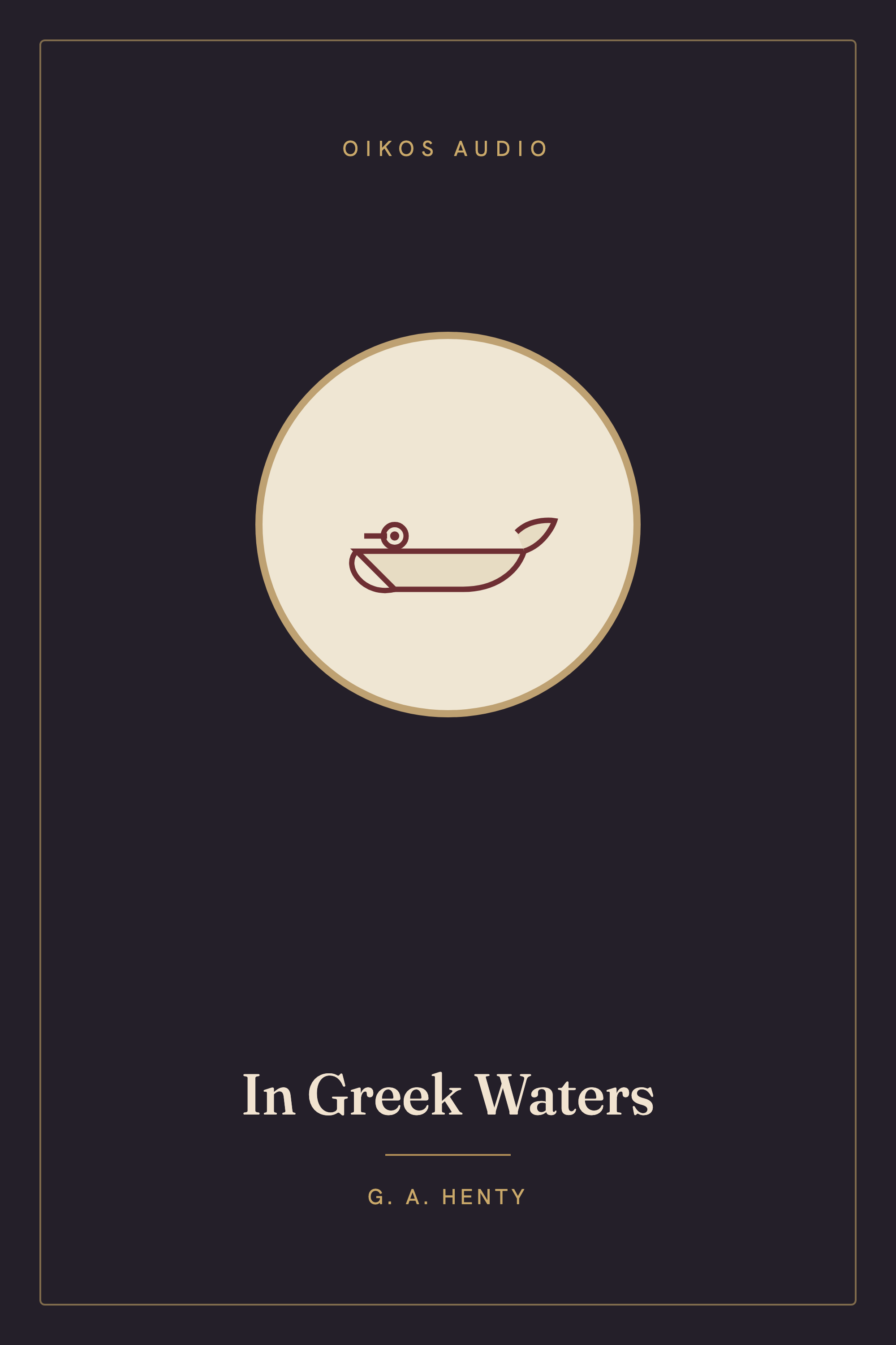 Cover of In Greek Waters