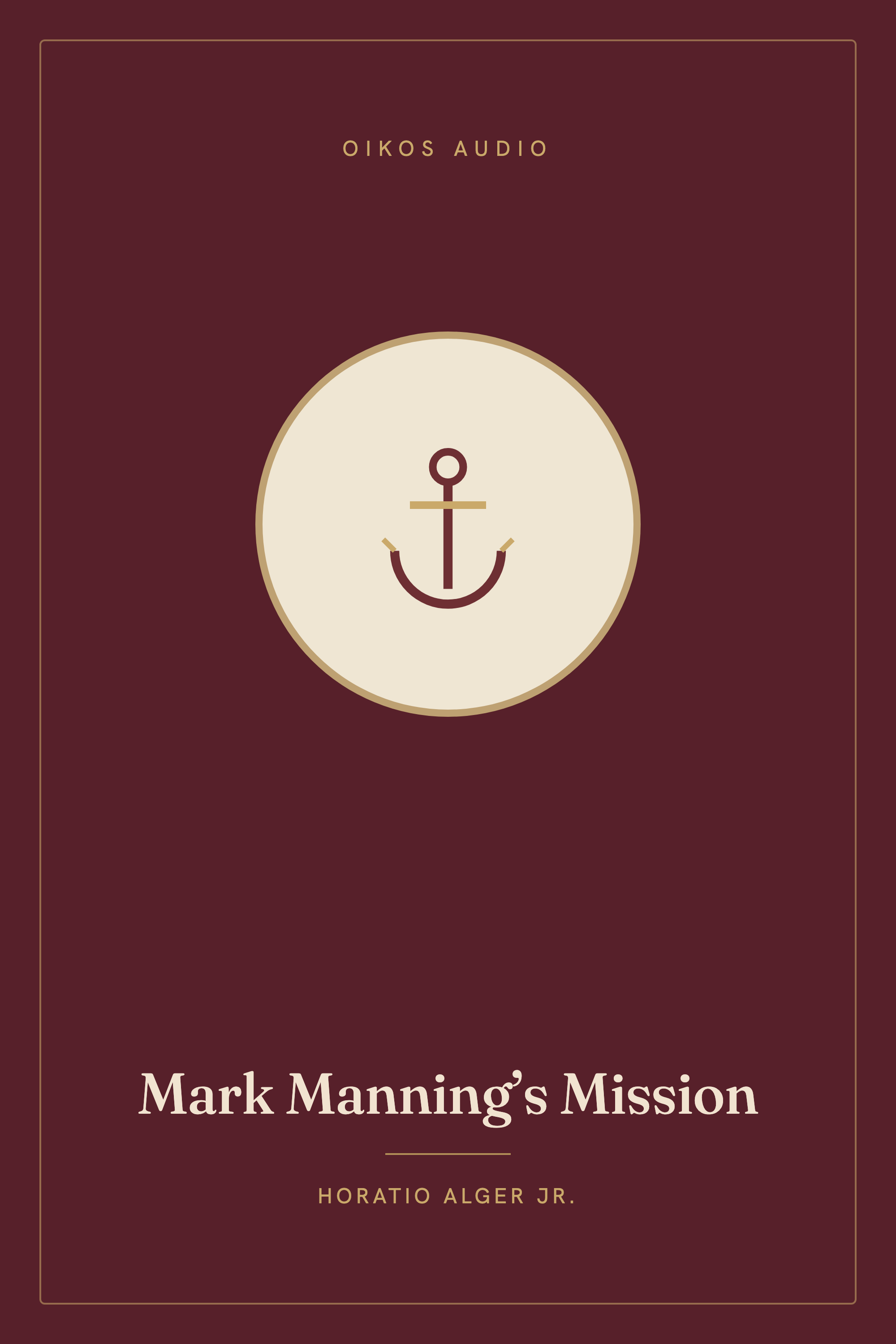 Cover of Mark Manning’s Mission