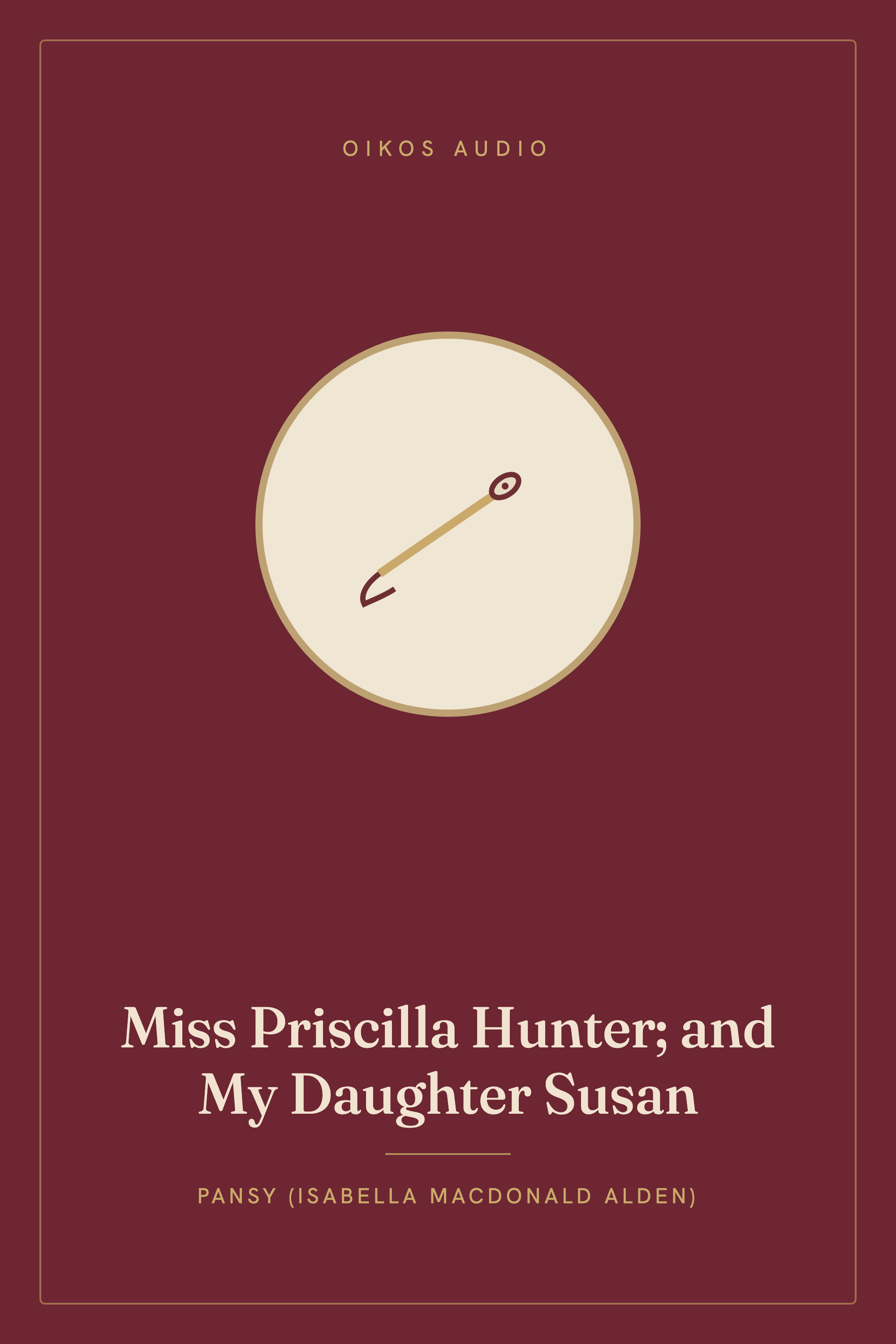 Cover of Miss Priscilla Hunter; and My Daughter Susan