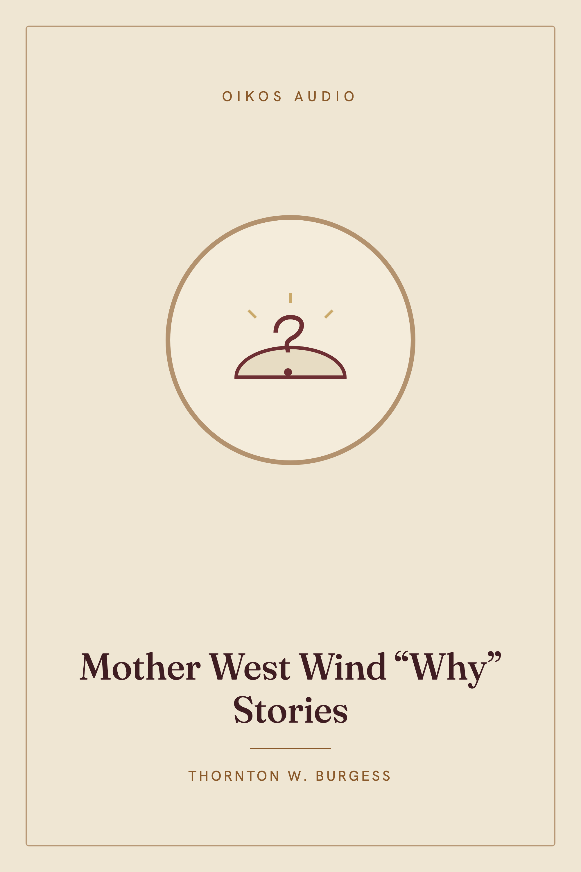 Cover of Mother West Wind “Why” Stories