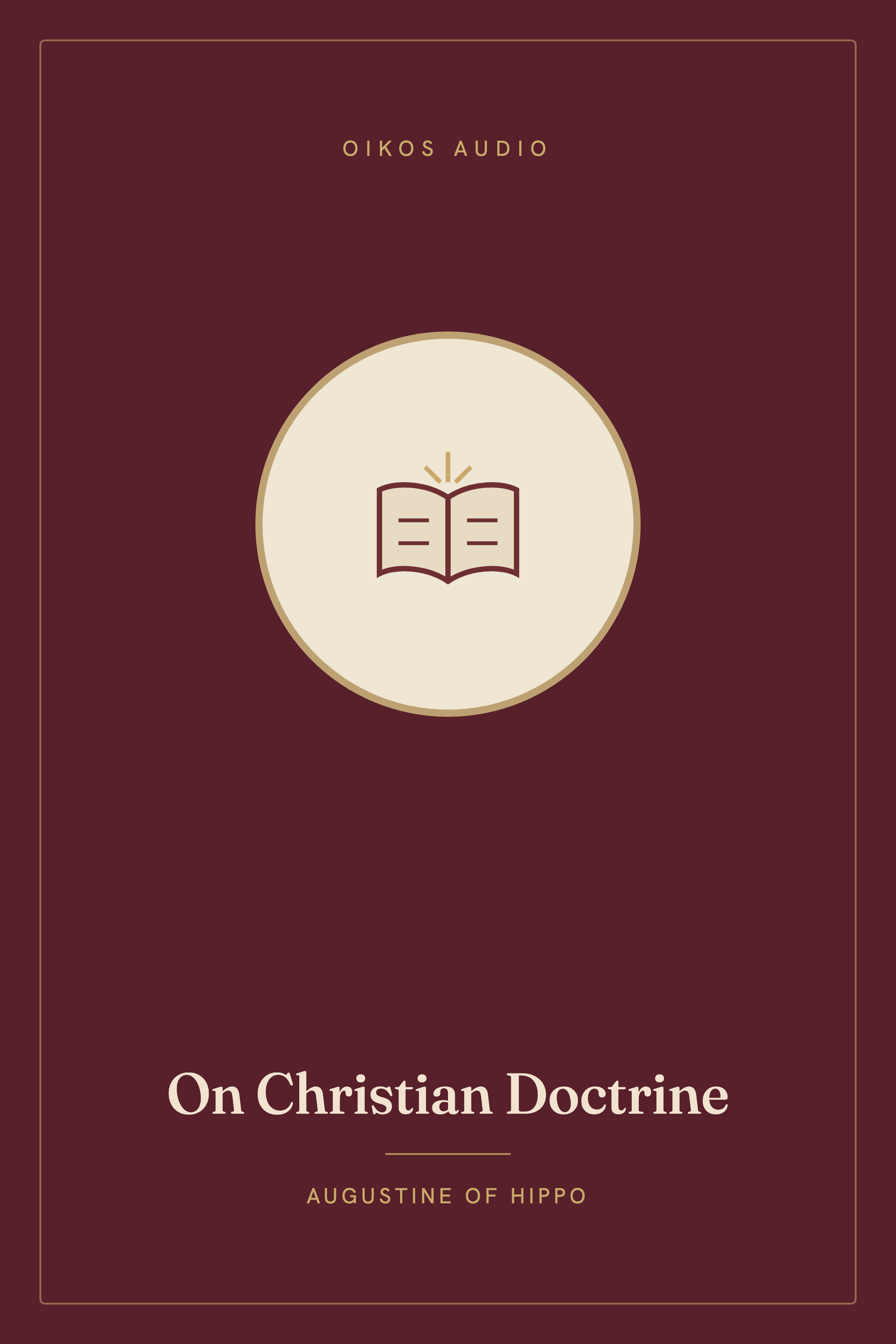Cover of On Christian Doctrine
