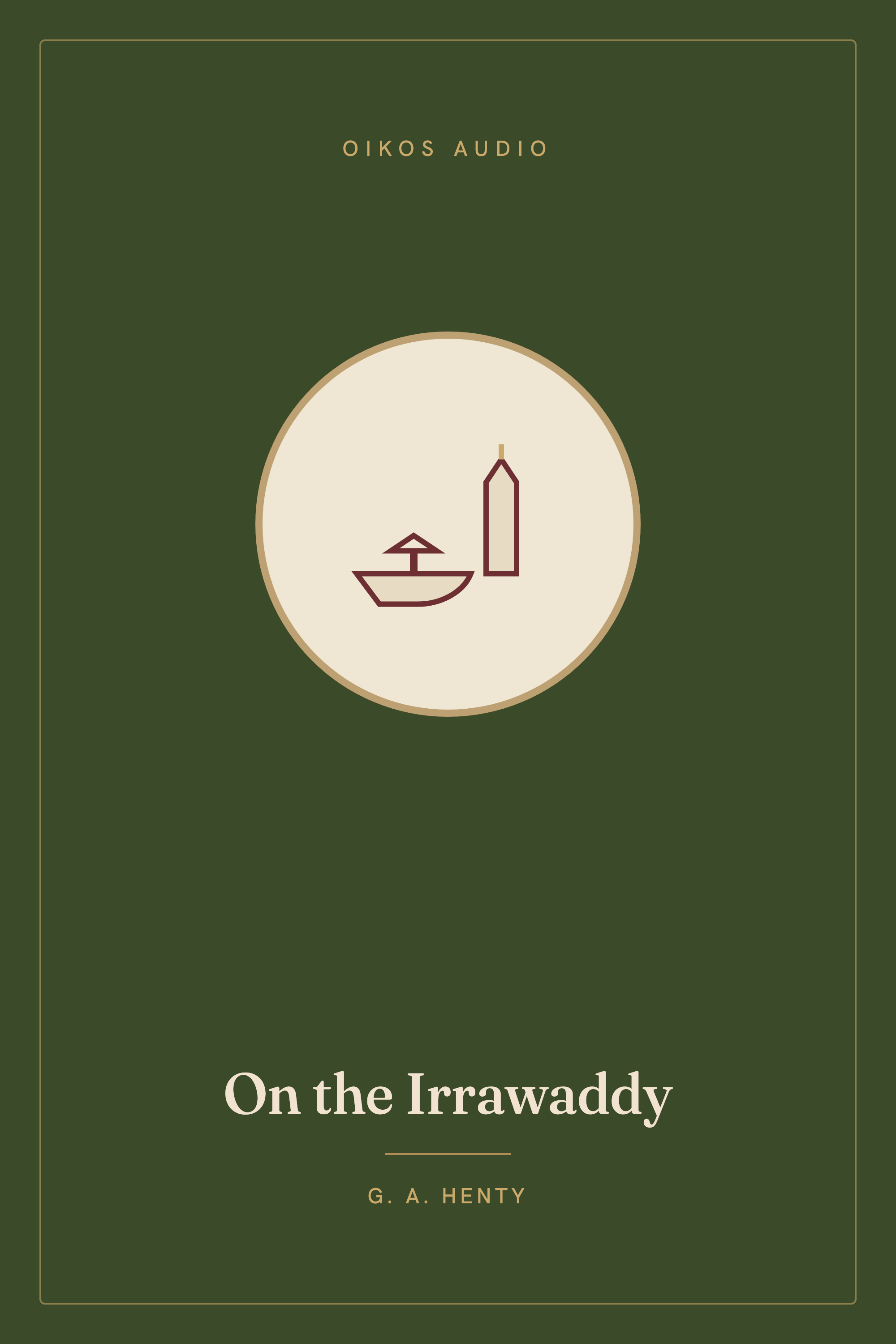 Cover of On the Irrawaddy