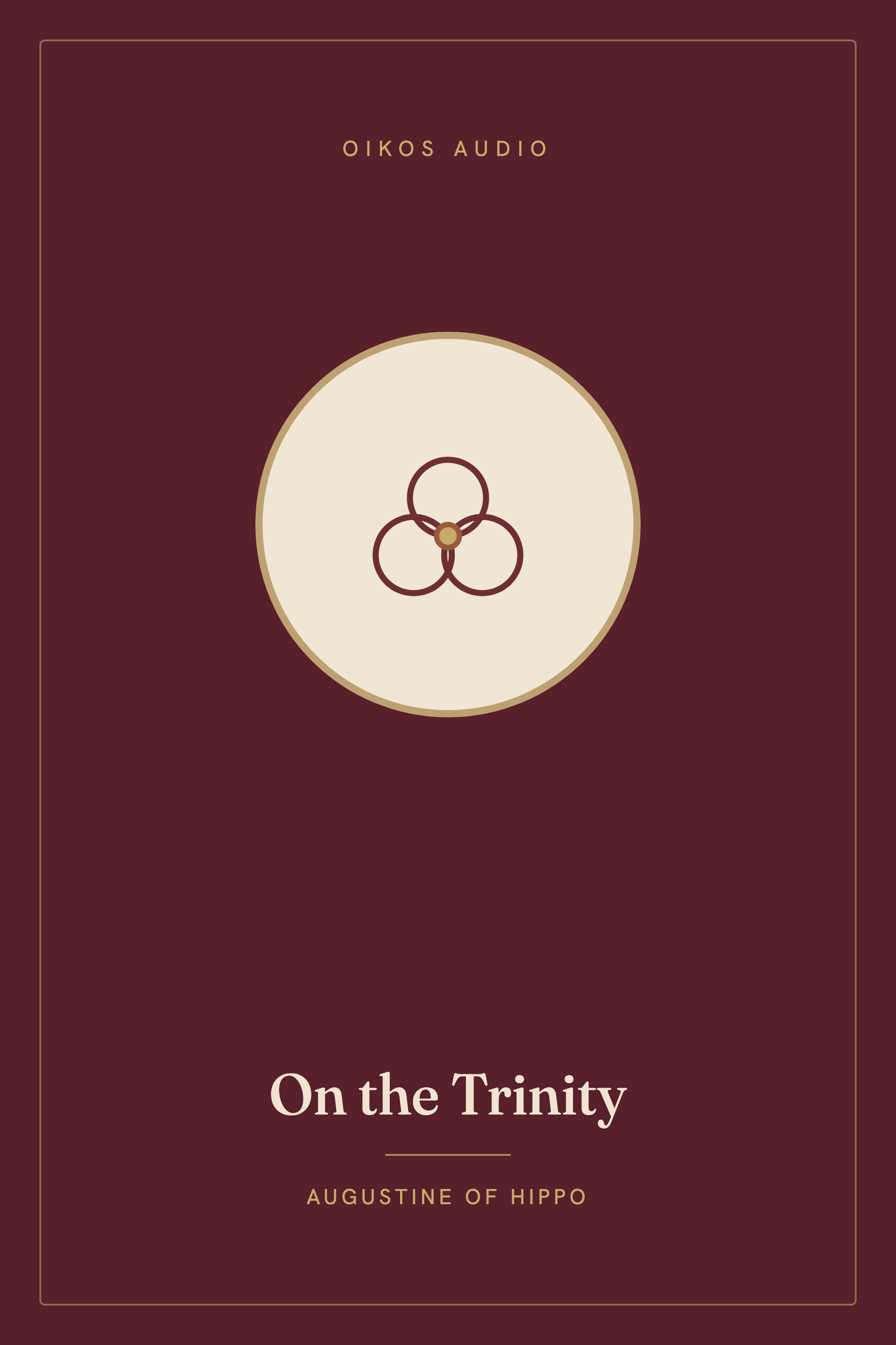 Cover of On the Trinity