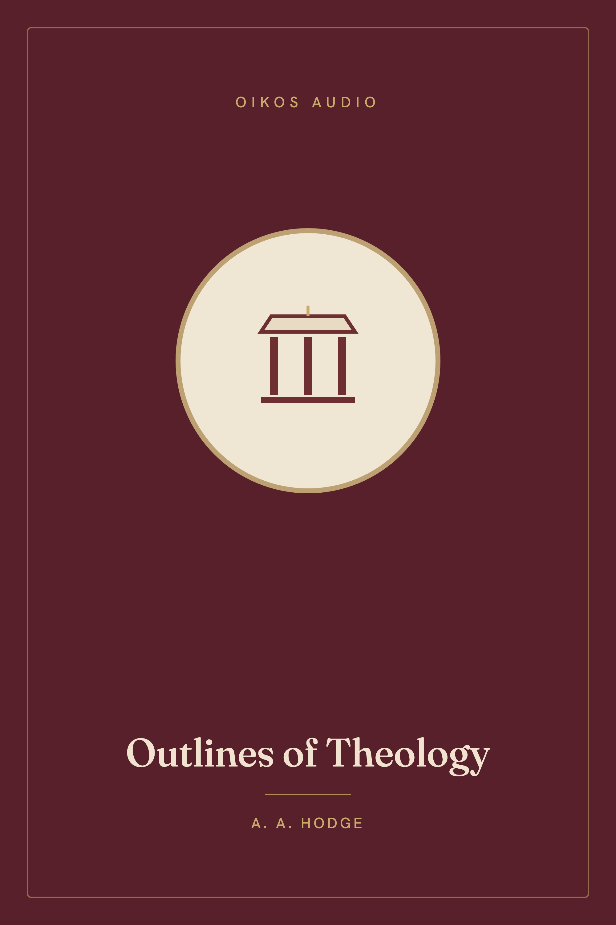 Cover of Outlines of Theology
