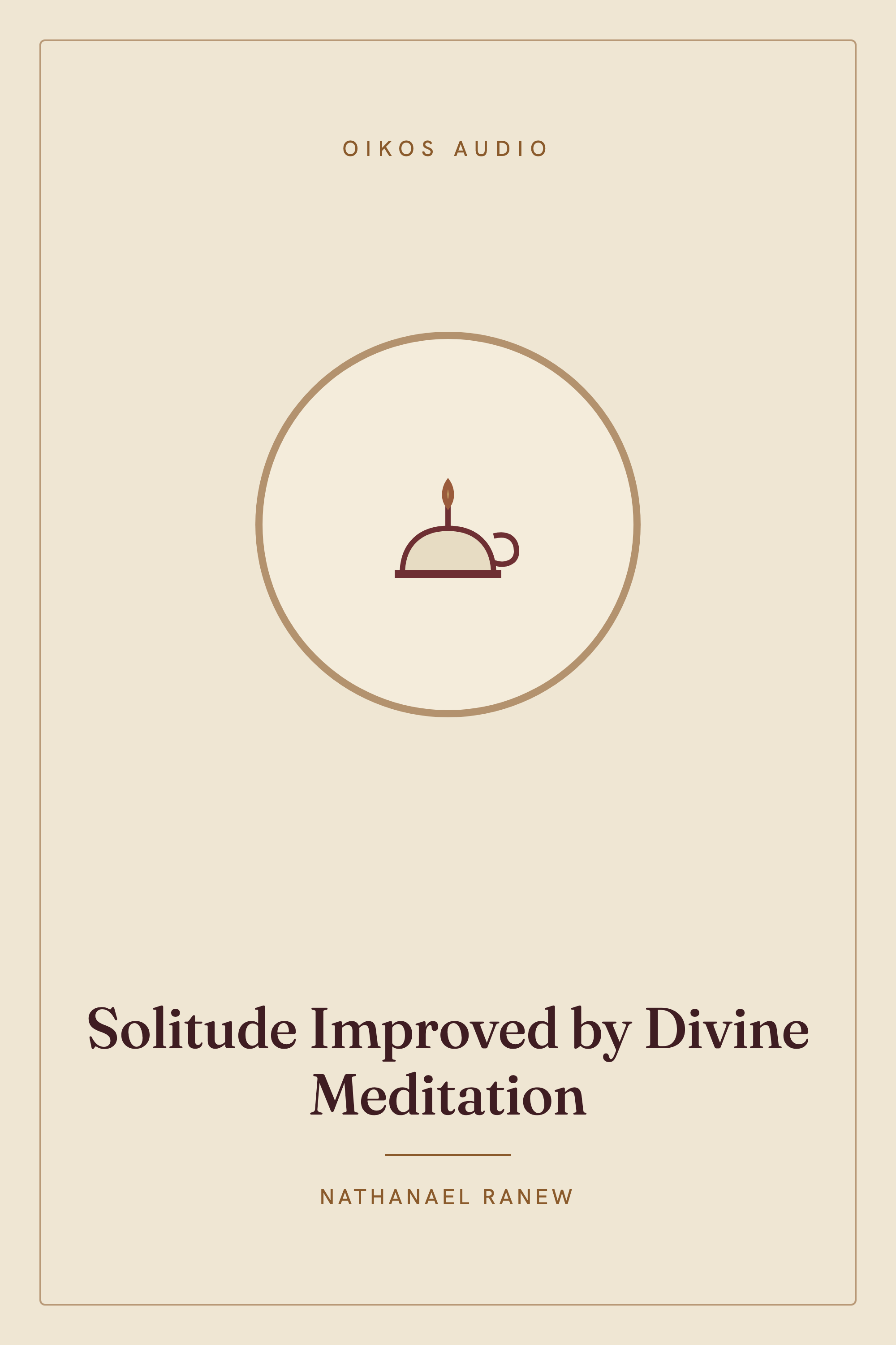 Cover of Solitude Improved by Divine Meditation