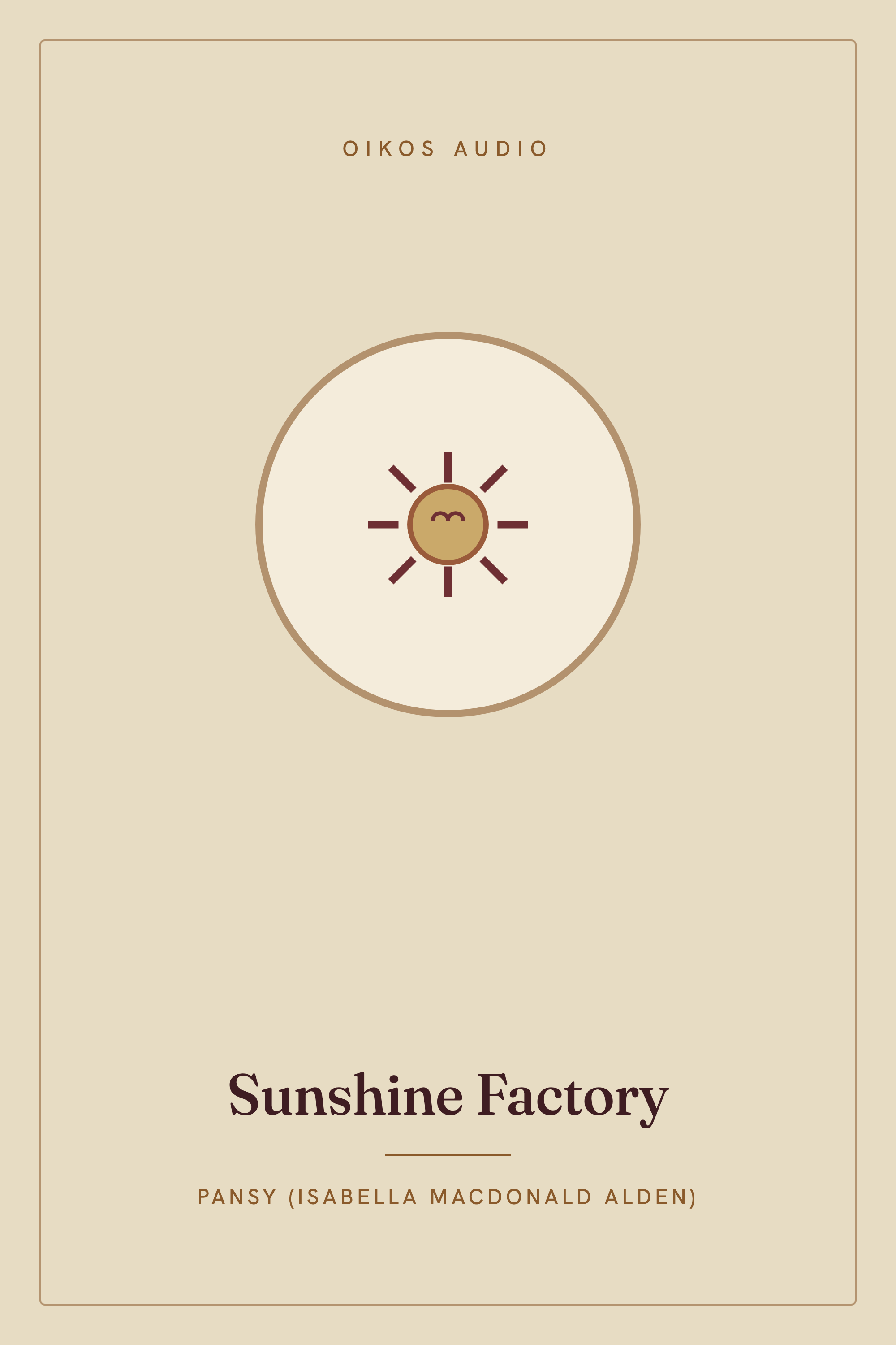 Cover of Sunshine Factory