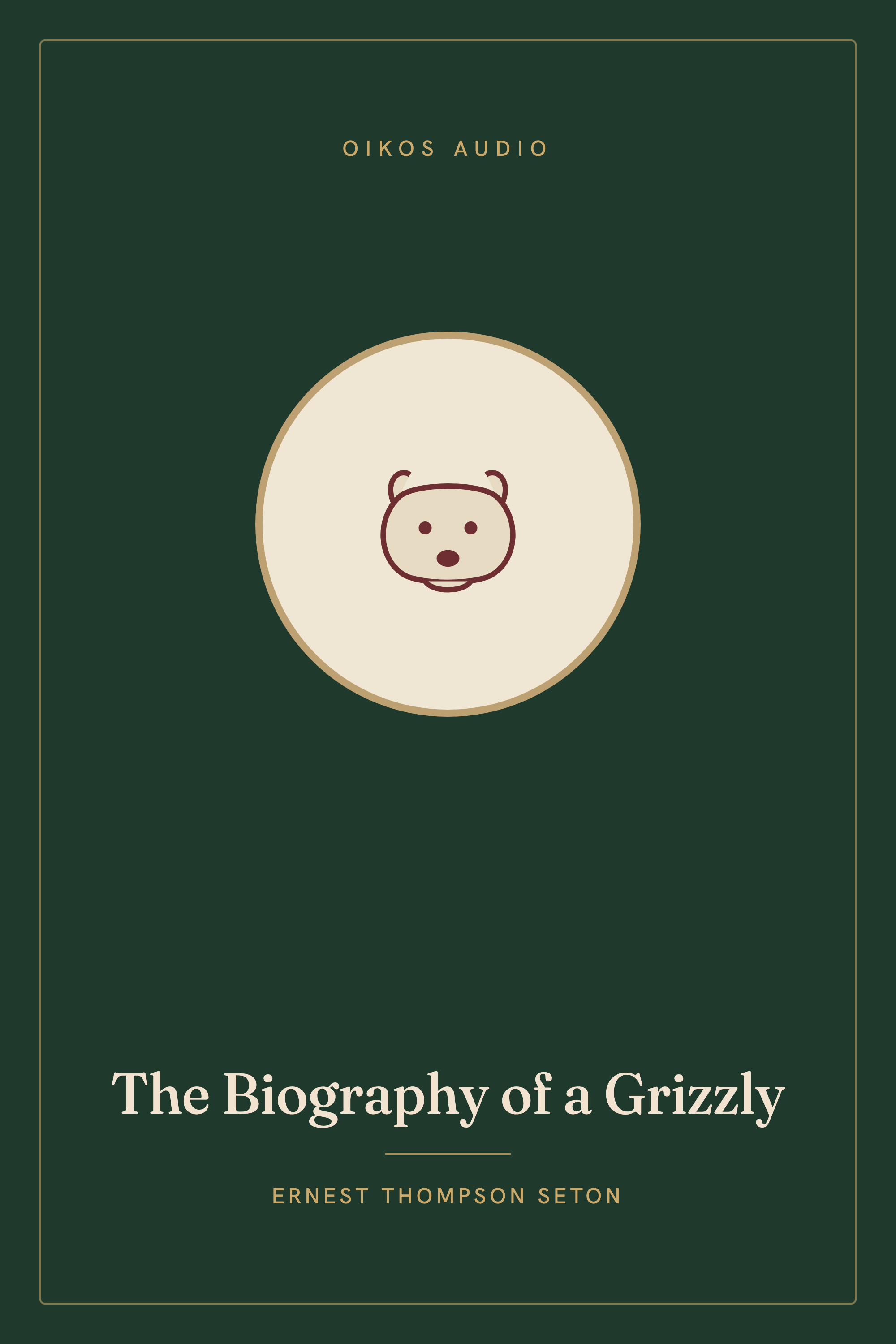 Cover of The Biography of a Grizzly
