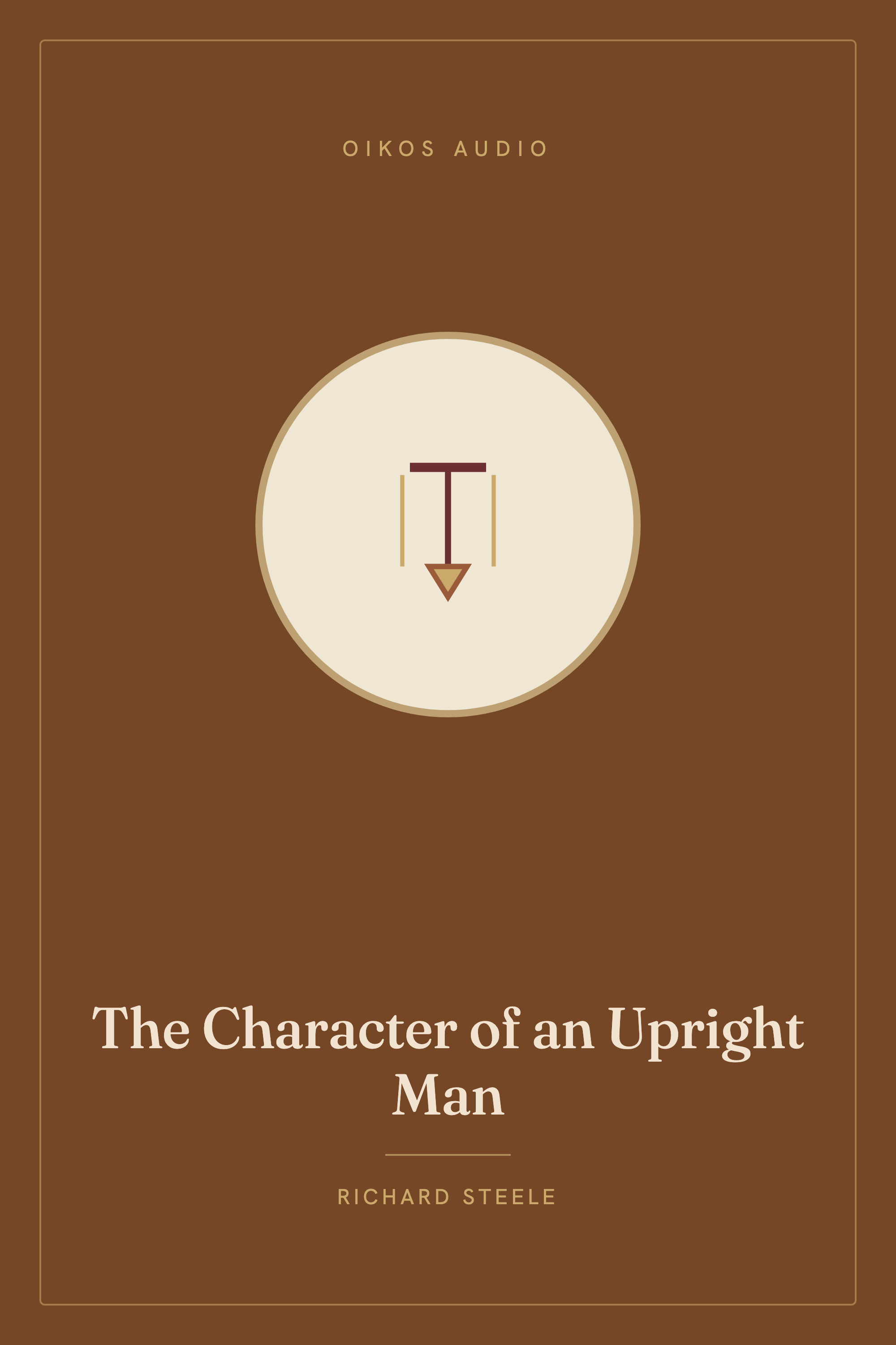 Cover of The Character of an Upright Man