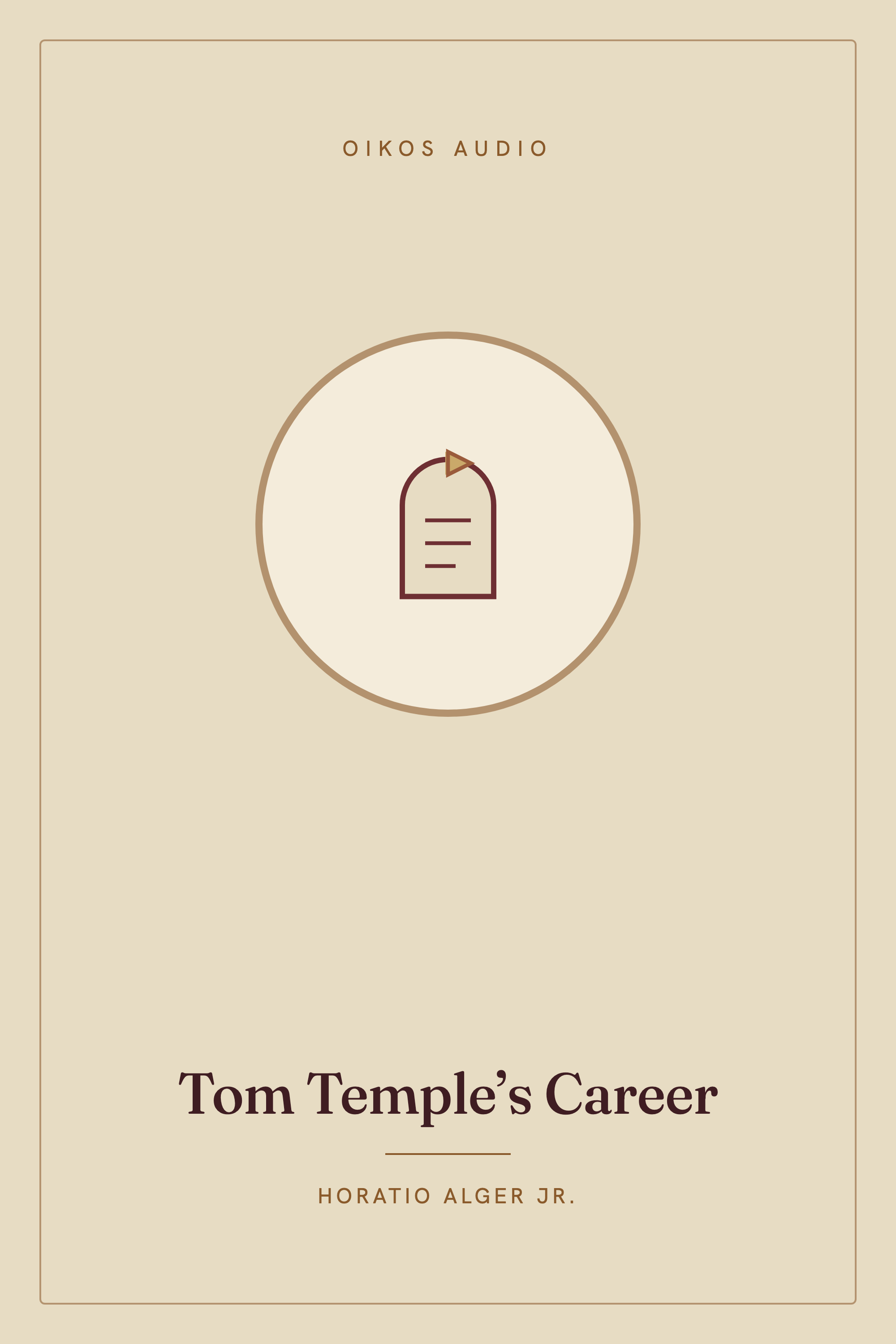 Cover of Tom Temple’s Career