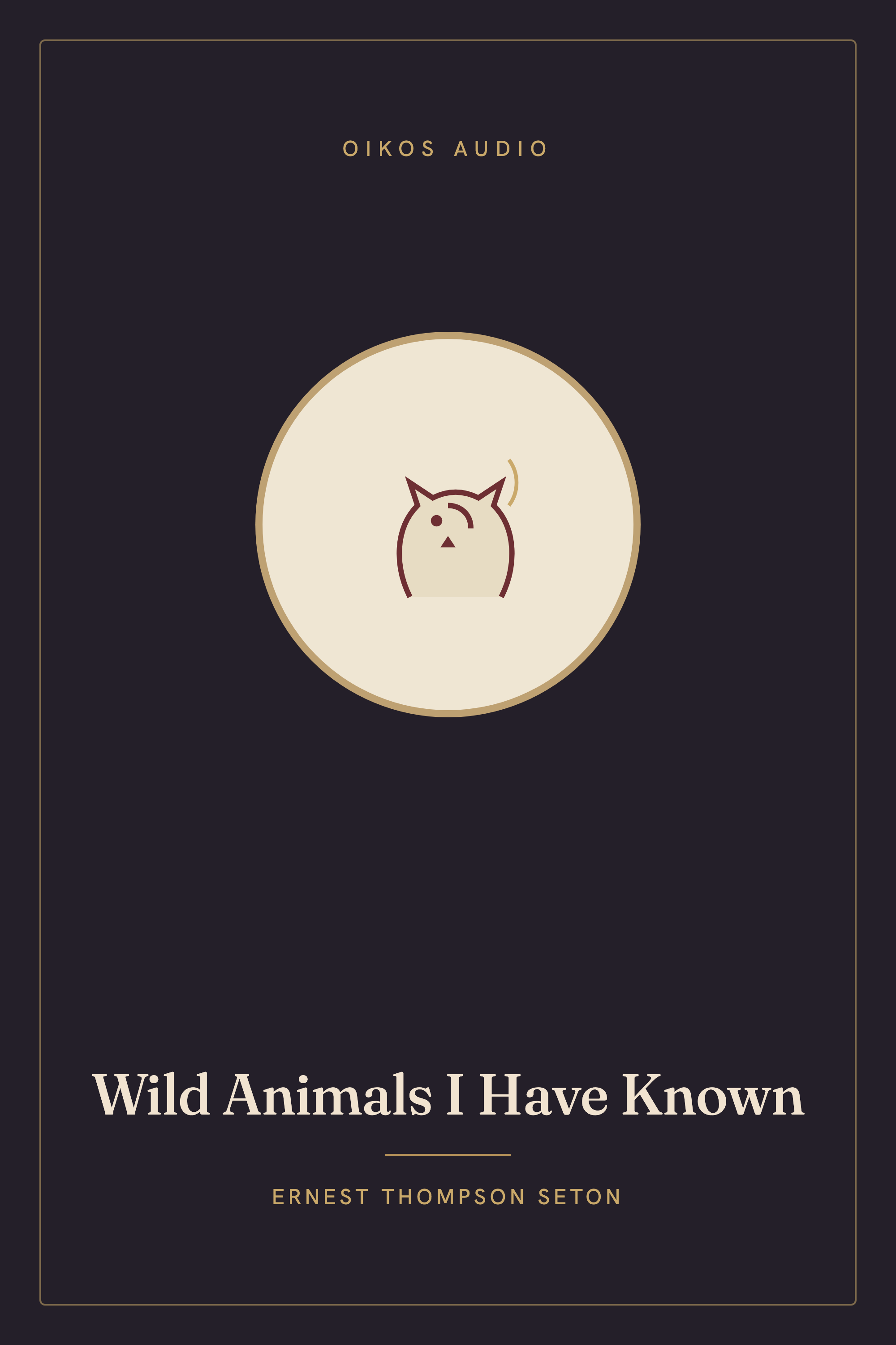 Cover of Wild Animals I Have Known